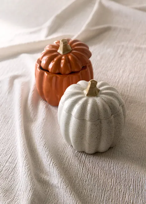 Ciotola a forma di zucca (pacco da 2), bonprix