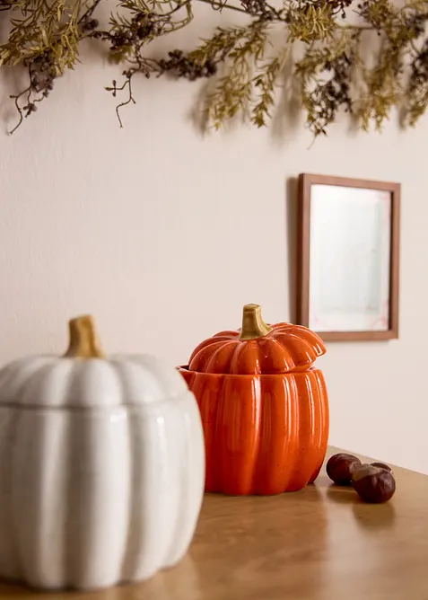 Ciotola a forma di zucca (pacco da 2), bonprix