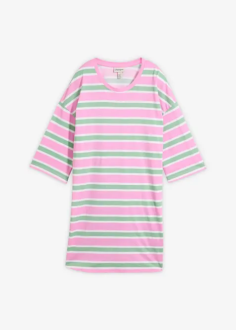 Maglia lunga oversize in puro cotone biologico, bonprix