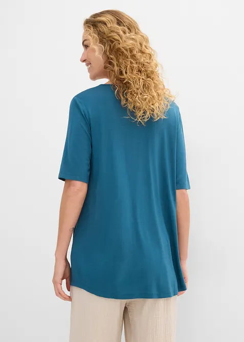 Maglia lunga in viscosa morbida, bonprix