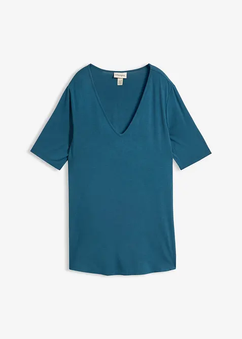 Maglia lunga in viscosa morbida, bonprix