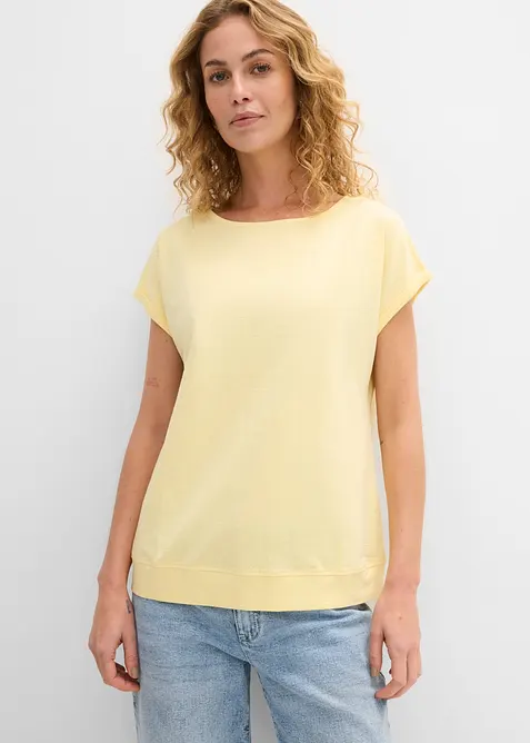 T-shirt in puro cotone biologico  (pacco da 2), bonprix