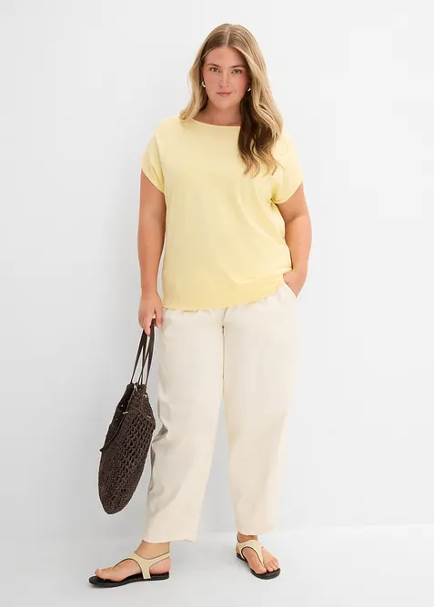 T-shirt in puro cotone biologico  (pacco da 2), bonprix