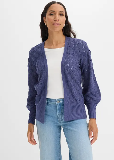 Cardigan traforato, bonprix