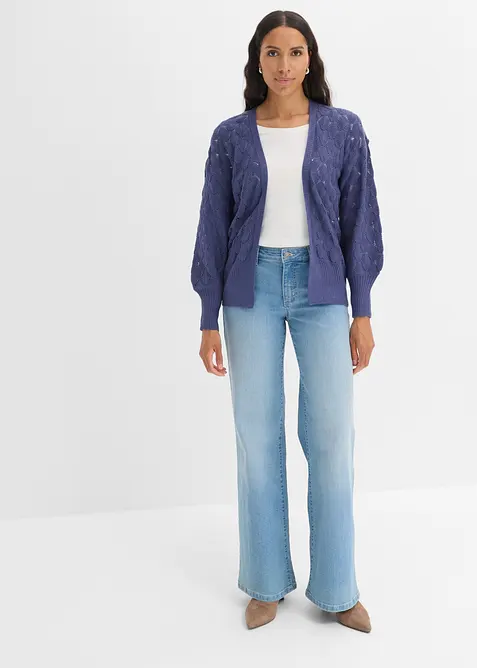 Cardigan traforato, bonprix