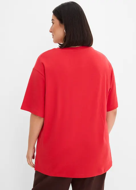 Maglia lunga in interlock, bonprix