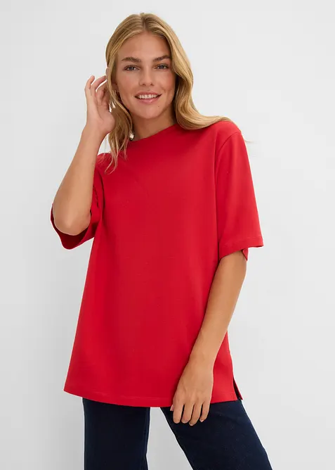 Maglia lunga in interlock, bonprix