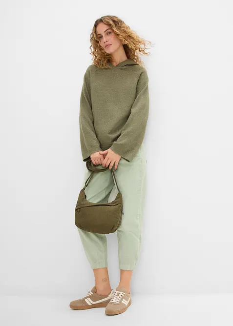 Maglione con cappuccio, bonprix