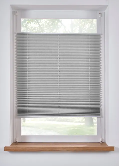 Tenda plissettata oscurante con trama operata, bonprix
