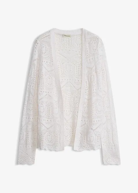 Cardigan traforato, bonprix