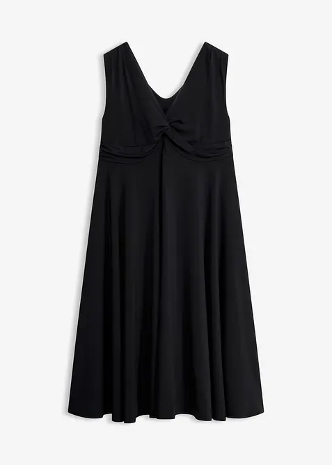 Abito in maglina con scollatura a V, bonprix