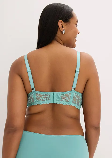 Reggiseno con coppe preformate e poliammide riciclata, bonprix
