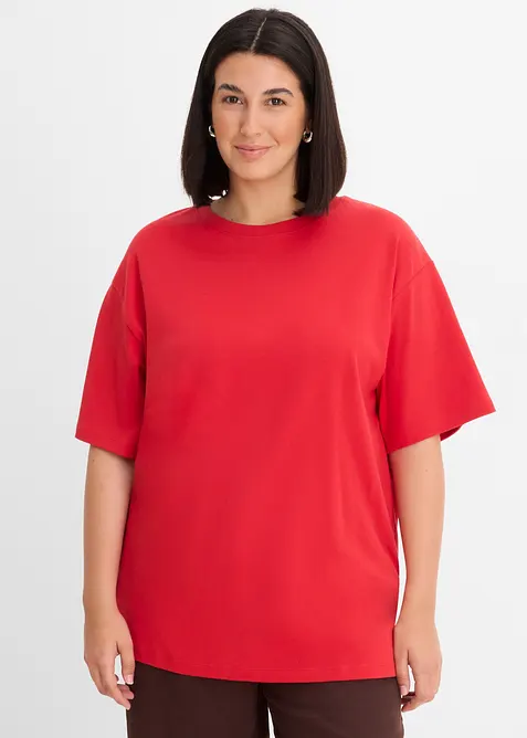 Maglia lunga in interlock, bonprix