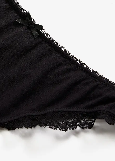 Perizoma con modal morbido (pacco da 2), bonprix
