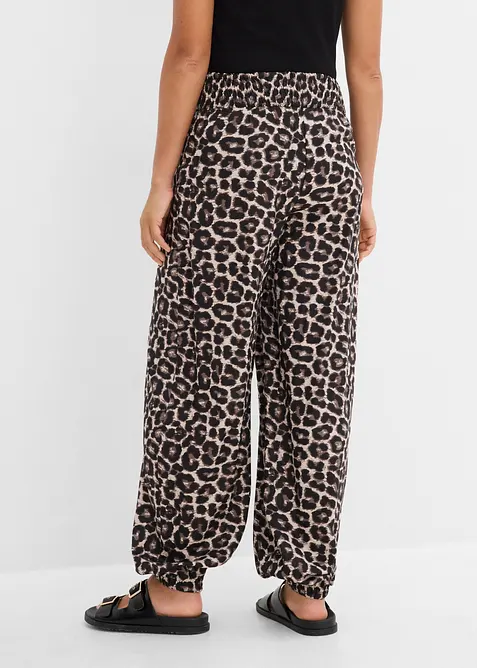 Pantaloni a palloncini in viscosa fluida, bonprix