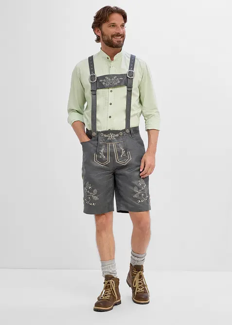 Bermuda bavaresi in similpelle, bonprix