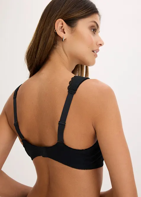 Reggiseno t-shirt minimizer con ferretto e cotone biologico (pacco da 2), bonprix