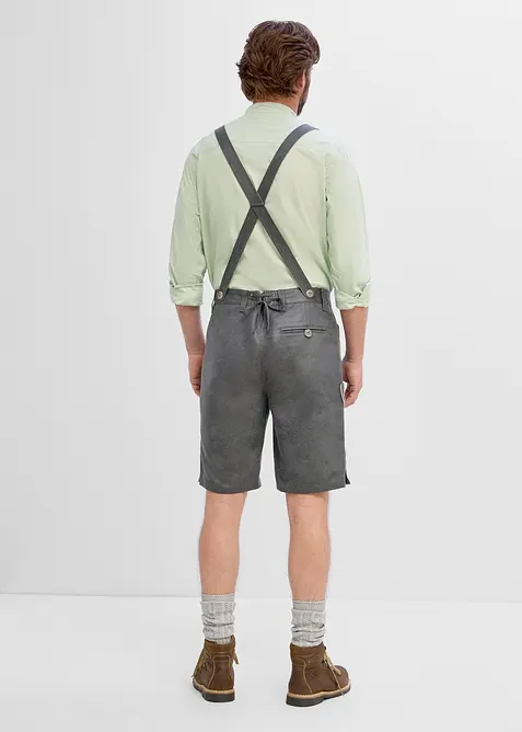 Bermuda bavaresi in similpelle, bonprix