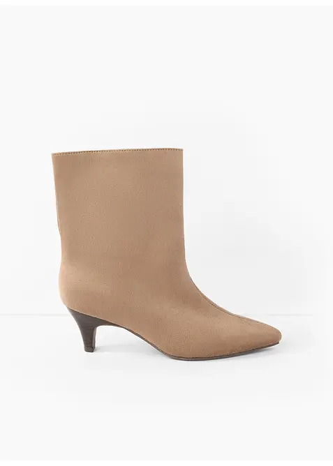 Stivaletti con tacco sottile, bonprix