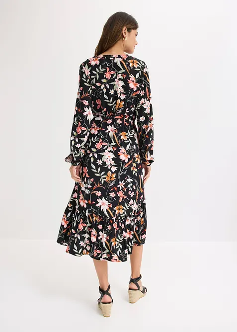 Abito midi in viscosa, bonprix