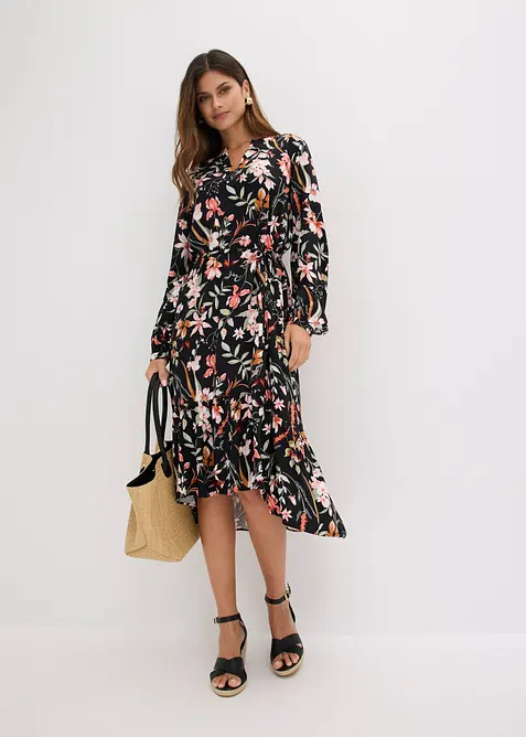 Abito midi in viscosa, bonprix