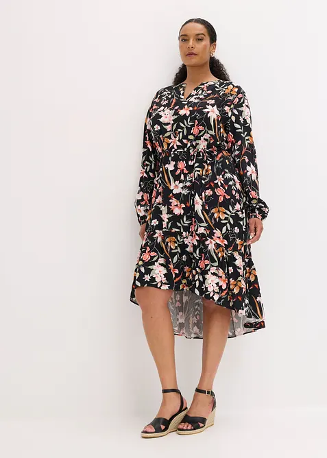 Abito midi in viscosa, bonprix
