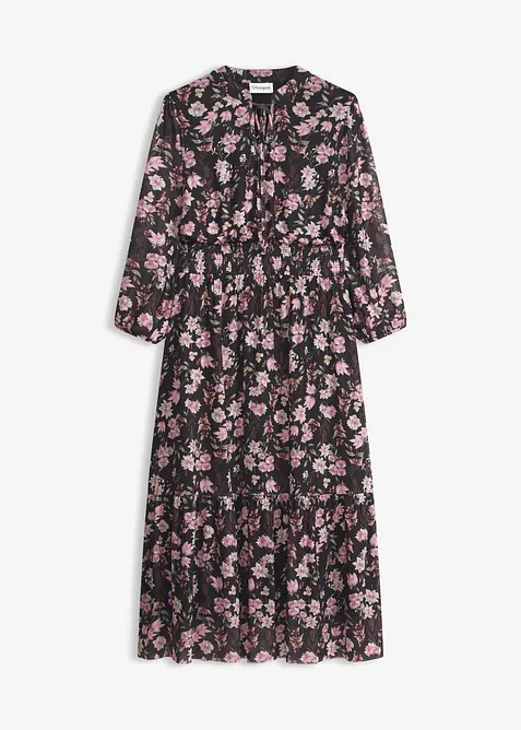 Abito midi in mesh fine, bonprix