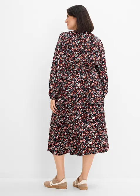 Abito midi in viscosa fluida, bonprix