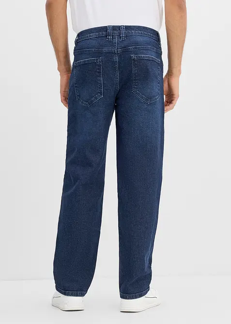 Jeans elasticizzati loose fit, straight, bonprix