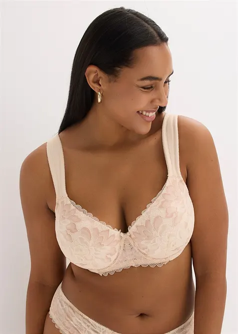 Reggiseno con coppe preformate e spalline imbottite, bonprix