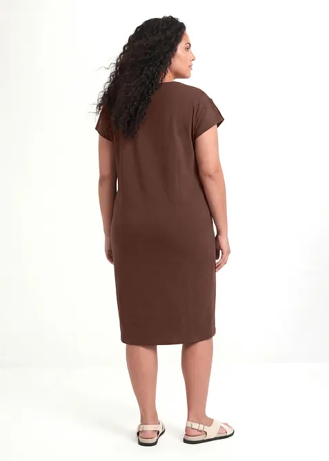 Abito in jersey di cotone biologico pesante, bonprix