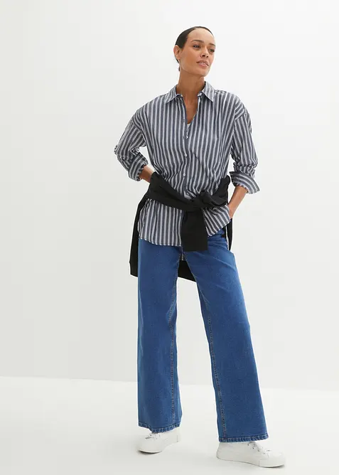 Camicia oversize in puro cotone, bonprix