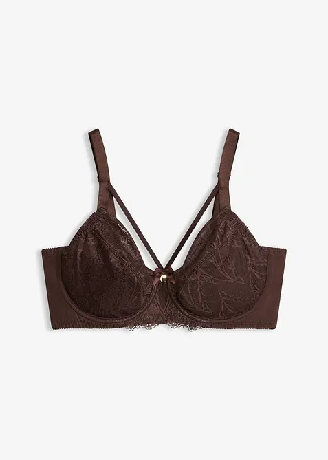 Reggiseno minimizer con pizzo delicato, bonprix