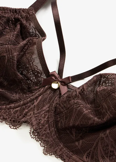 Reggiseno minimizer con pizzo delicato, bonprix