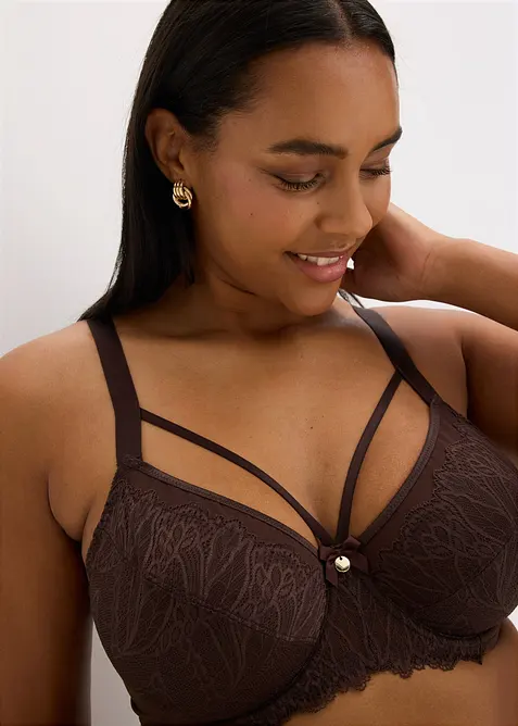 Reggiseno minimizer con pizzo delicato, bonprix