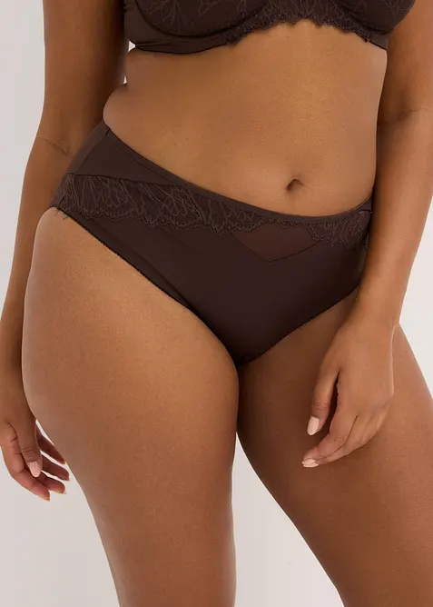 Slip alto con pizzo delicato, bonprix