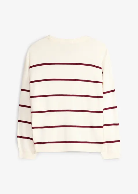 Maglione in filato fine misto viscosa, bonprix