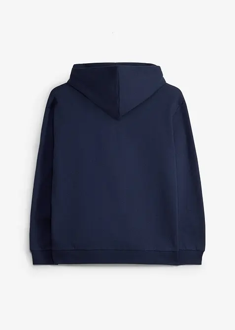 Felpa con cappuccio in puro cotone, bonprix