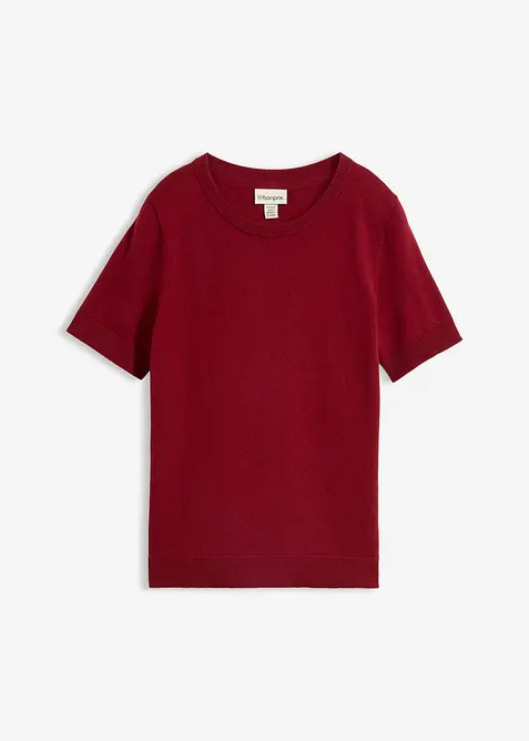 Maglione in filato fine di misto lana morbido, bonprix