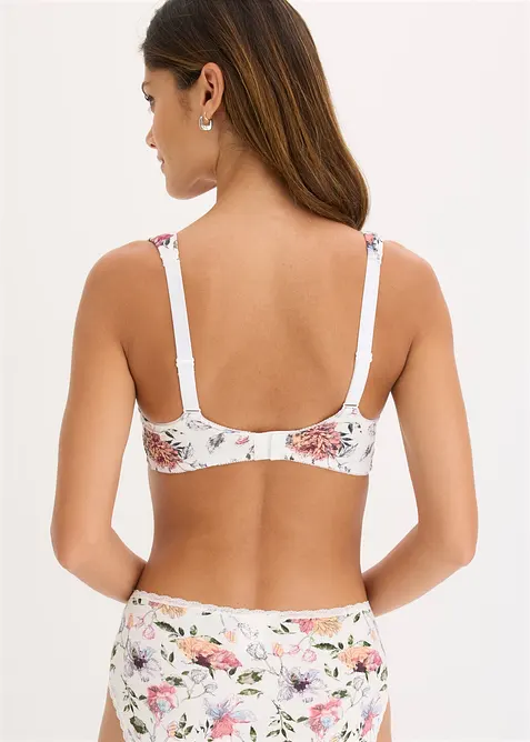 Reggiseno con coppe preformate, ferretto e cotone biologico (pacco da 2), bonprix