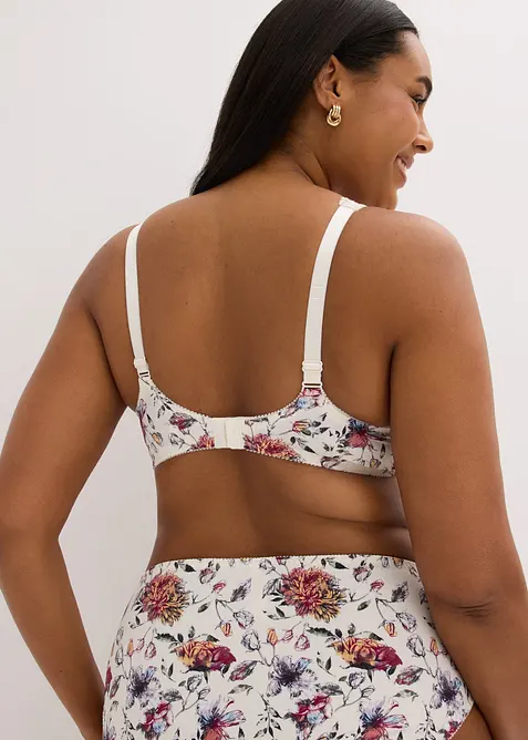 Reggiseno con ferretto e fantasia floreale (pacco da 2), bonprix