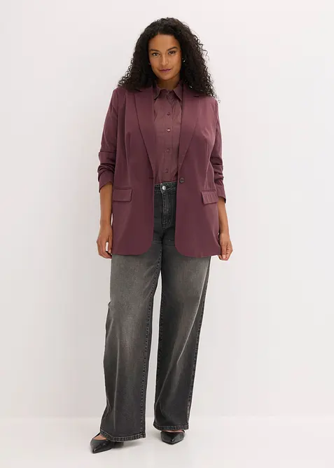 Blazer lungo oversize, bonprix
