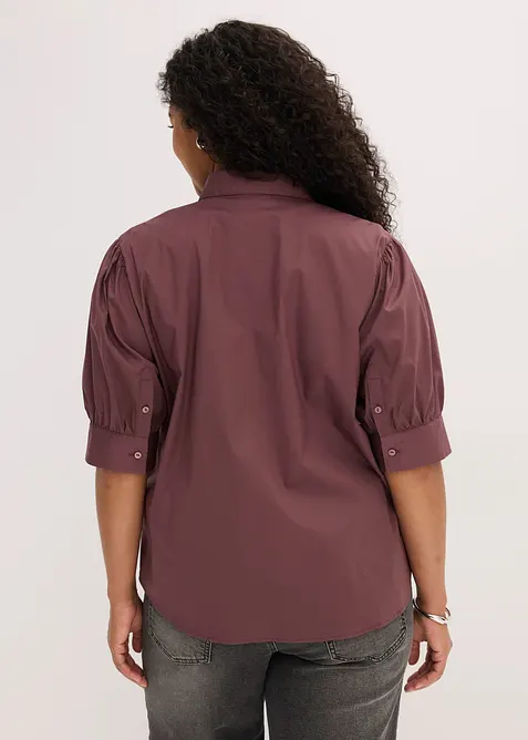 Blusa in misto cotone, bonprix