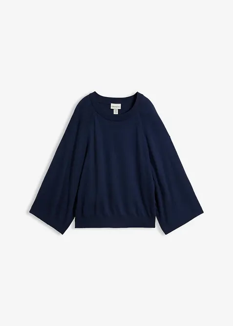 Maglione oversize in filato fine, bonprix