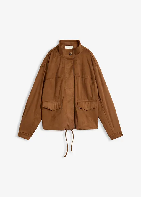 Bomber in similpelle, bonprix