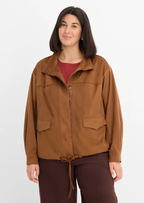 Bomber in similpelle, bonprix