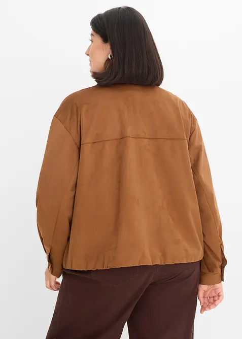 Bomber in similpelle, bonprix