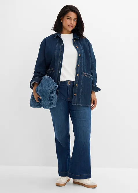 Giacca di jeans con cotone biologico, bonprix