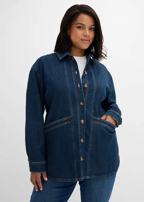 Giacca di jeans con cotone biologico, bonprix