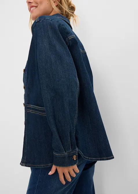 Giacca di jeans con cotone biologico, bonprix